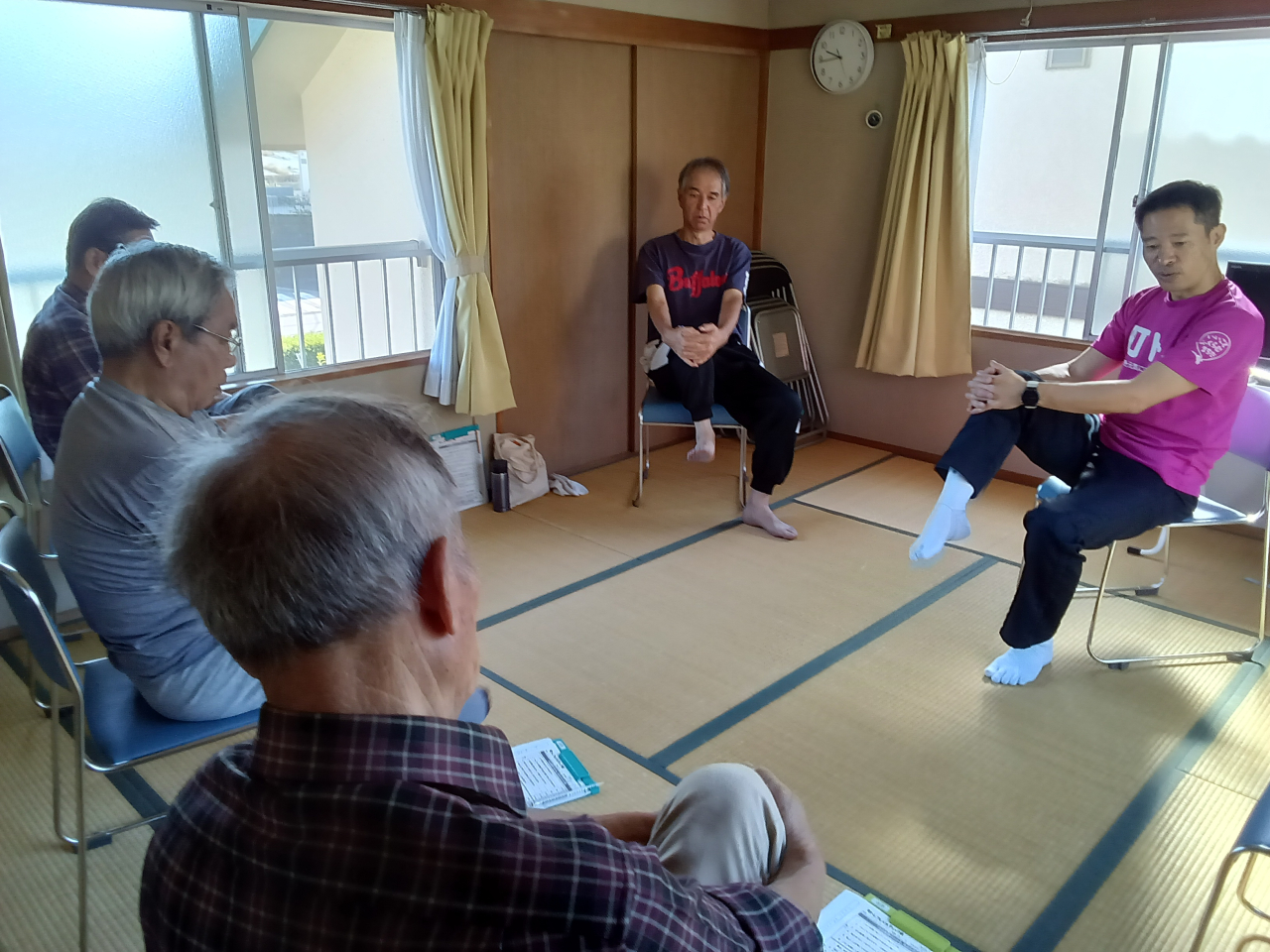 町トレ縁ジョイ成瀬殖産の体力測定会を行いました！