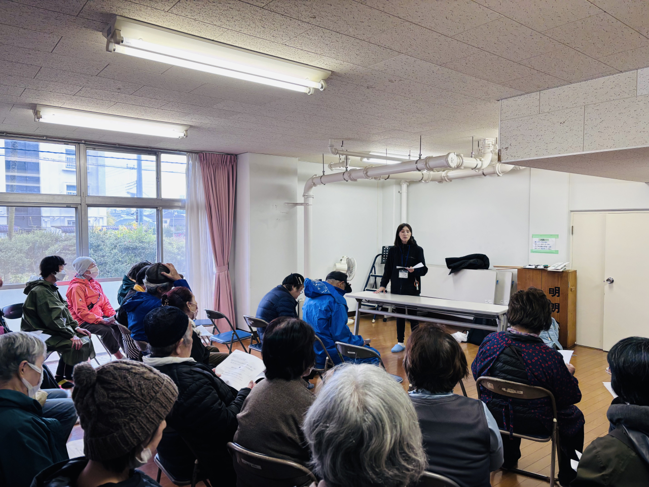 高ヶ坂地区合同防災訓練に参加してきました。